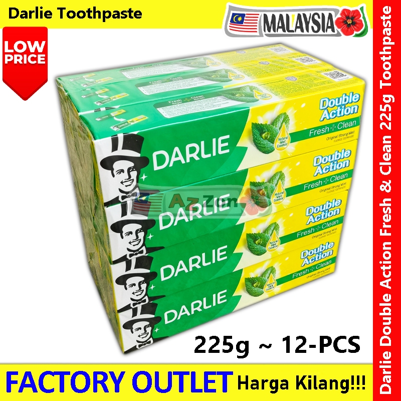 【EXP-2028】 Darlie Original Strong Mint Double Action 【Value Pack】 【SAVE ...