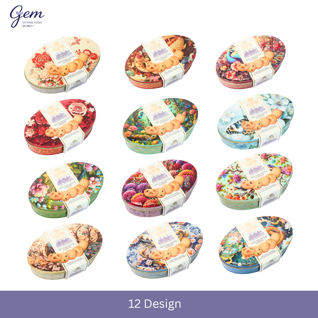 GPR Premium 100% Pure Butter Cookies Halal /Gifting/Oriental Design ...