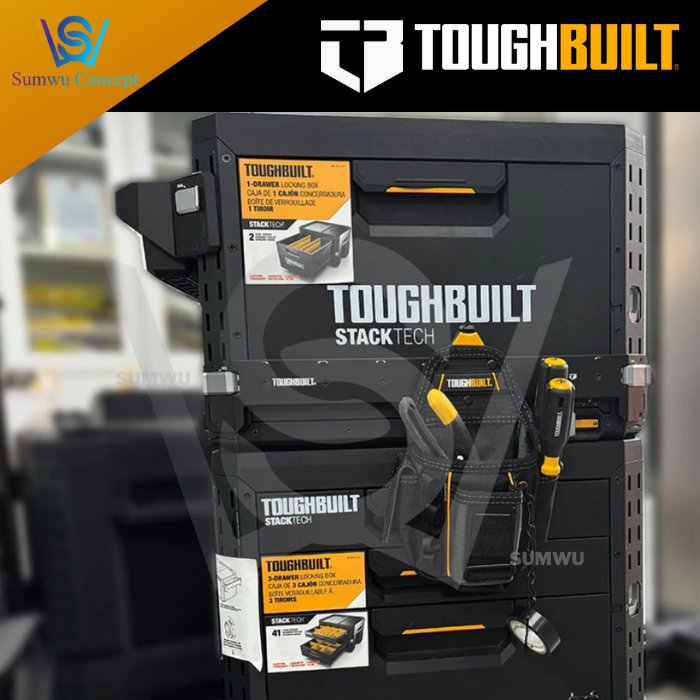 TOUGHBUILT Stacktech Accessories Hanger Magnetic Holder Adapter TB-B1-A ...