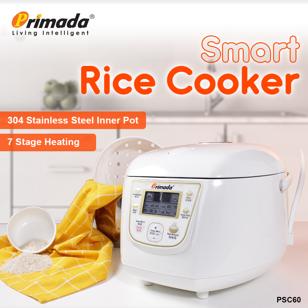 Primada Smart Rice Cooker PSC60 | Shopee Malaysia
