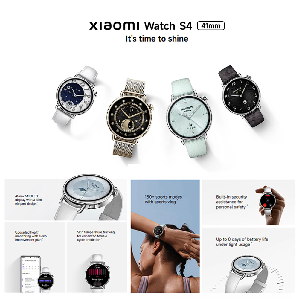 [NEW] Xiaomi Smart Watch S4 (41mm) | 1.32
