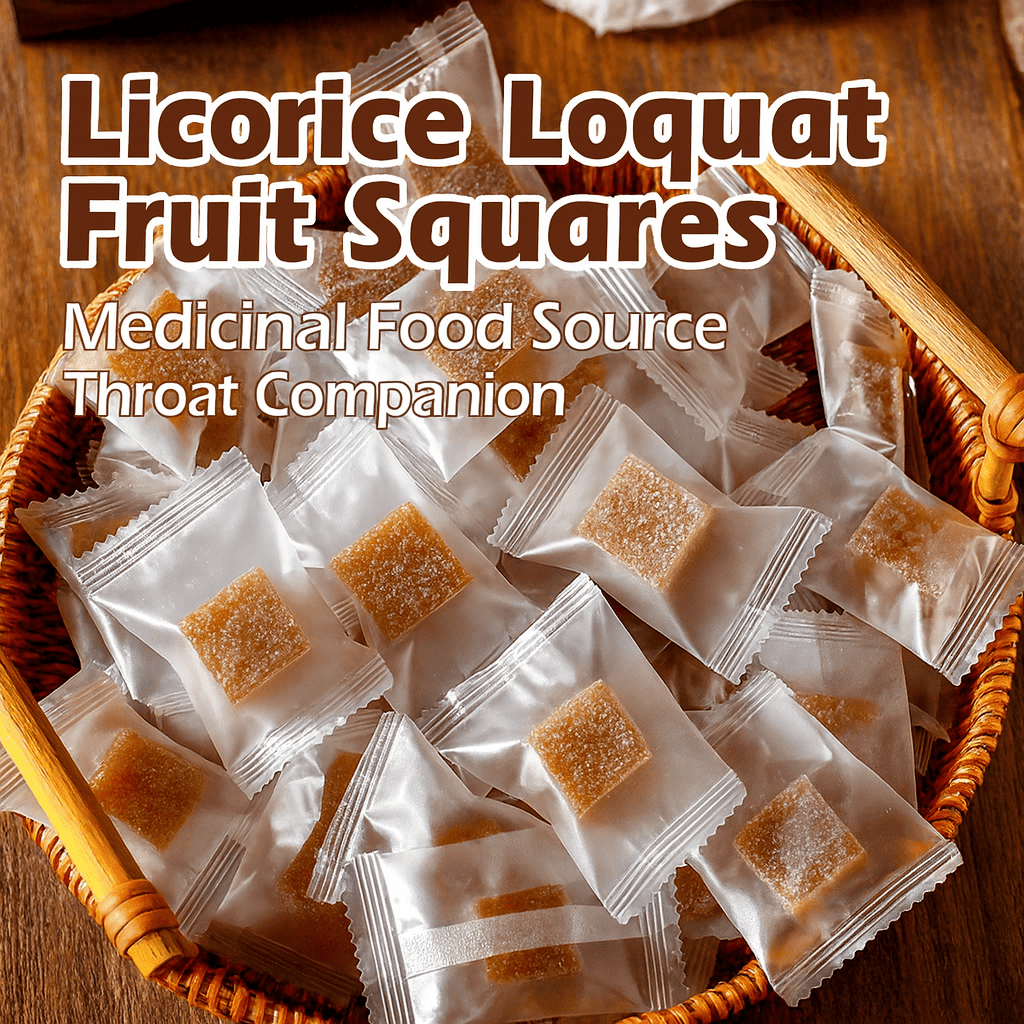 READY STOCK | 1KG Licorice Loquat Tea Cake Herbal Snack | Natural ...