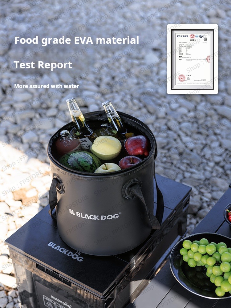 [ COD READY STOCK ] BLACKDOG Folding Round Water Bucket 20L Outdoor ...