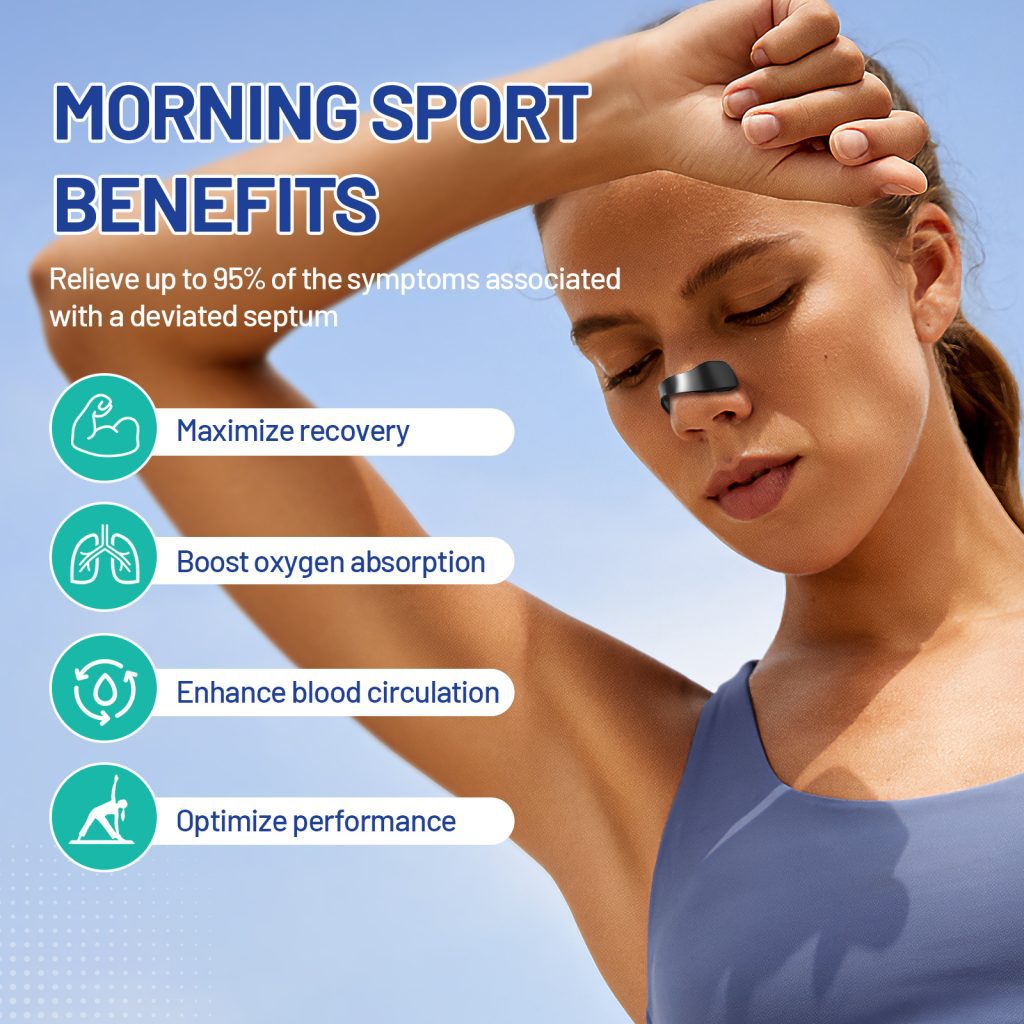 Sport Nasal Dilator Sleep Nasal Breathing Dilators Nose Breathe Strips ...