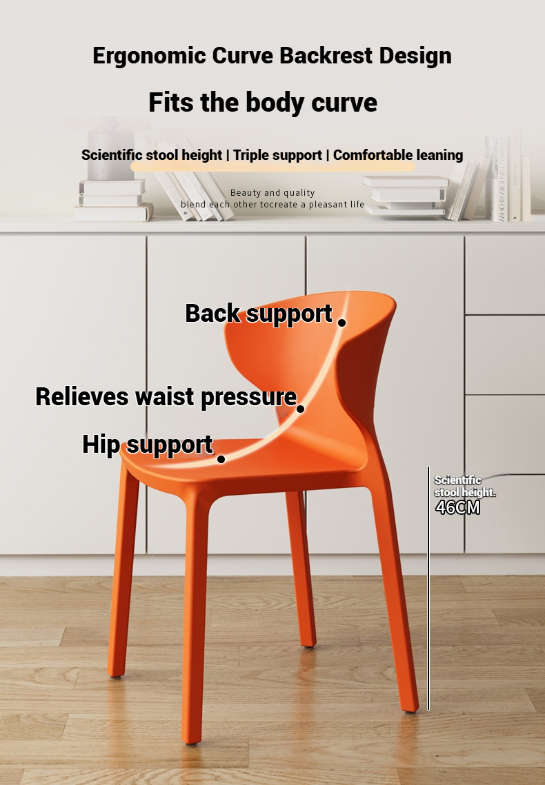 HAP⚡10% Off For a Limited Time⚡Ins Style Chair Thickened Restaurant ...