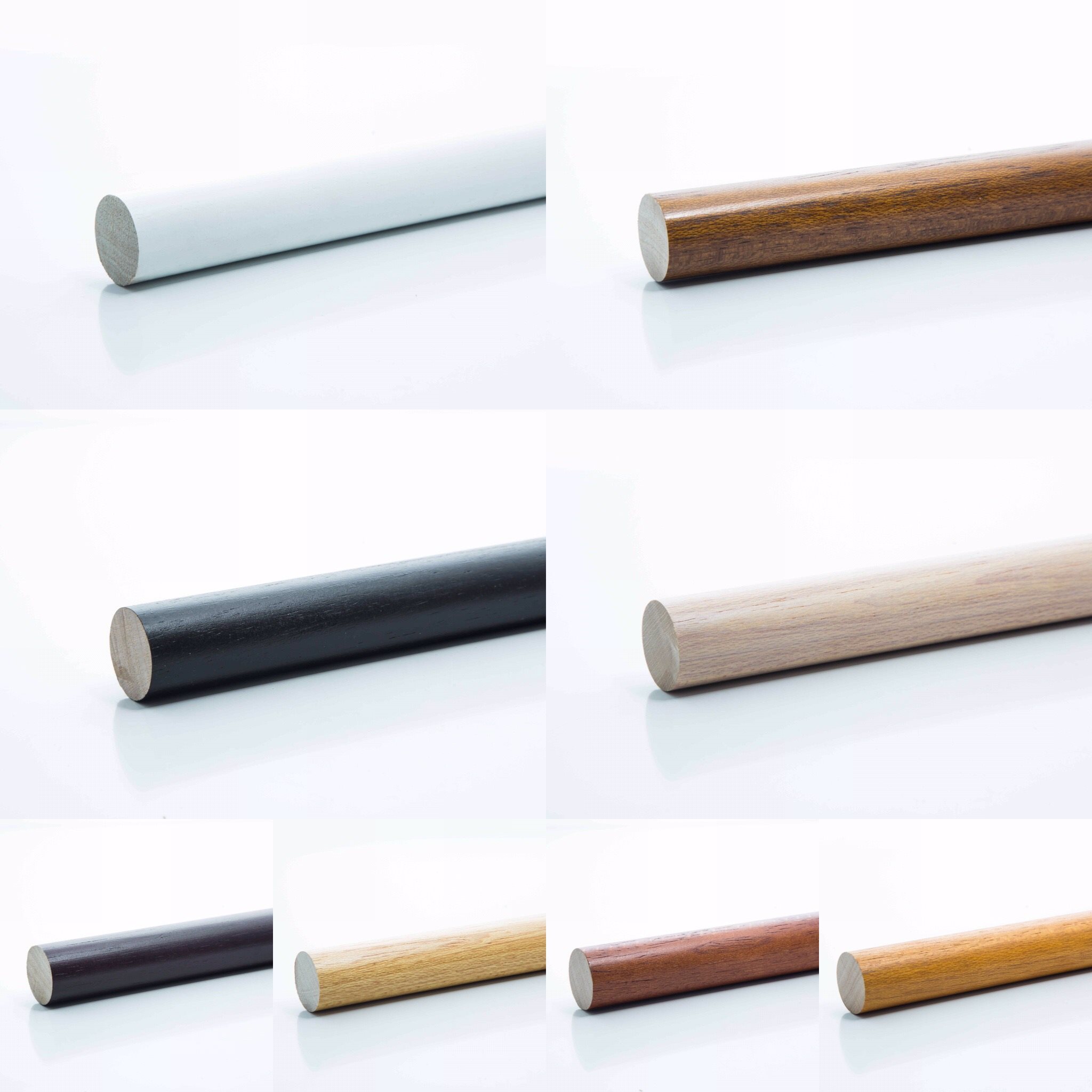 Whouse Solid Wood Curtain Rod 28MM (Kayu Langsir Kuat & Premium ...