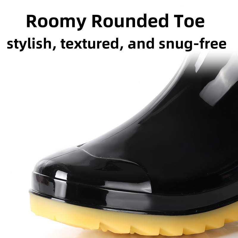 [SIZE 40-45] RUBBER BOOT Quality Rubber Rain Boots Kasut Air Getah ...