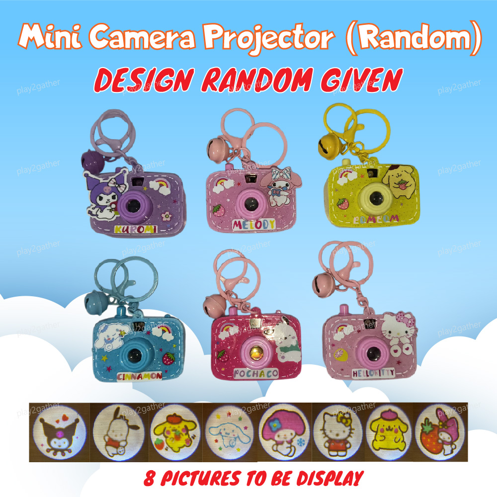 Mini Cute Cartoon Characters Camera Projector Free Battery Kid Toys ...