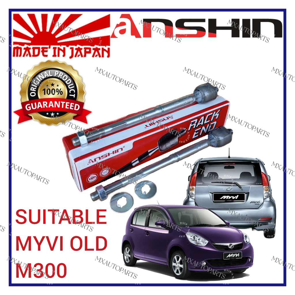 ORIGINAL ANSHIN JAPAN RACK END PERODUA MYVI OLD M300 1.0 1.3 05-11Y ...
