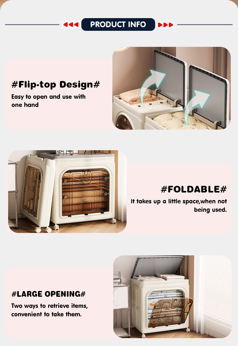 SimHome Large Capacity Kotak Simpan Barang Storage Box Organizer ...