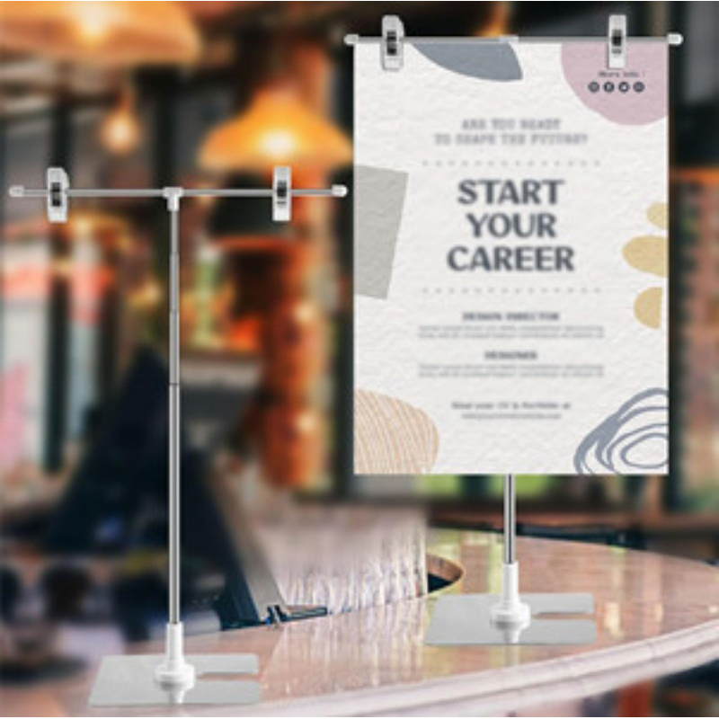 Advertising Display Supermarket Paper T Stand Table Top Price Display T ...