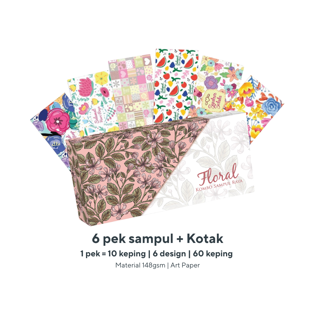 Floral Series Box A| Sampul Raya Sampul Duit Raya Money Packet Viral ...
