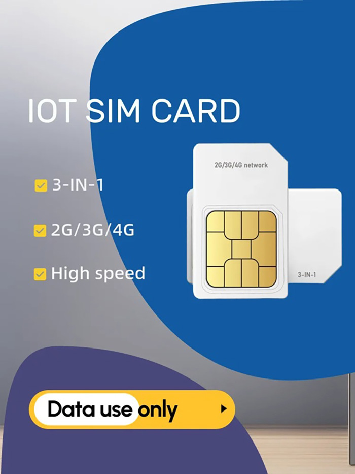 2G/3G/4G Simcard 360M Data SIM Card for GPS Tracker Yearly Renew Zero ...