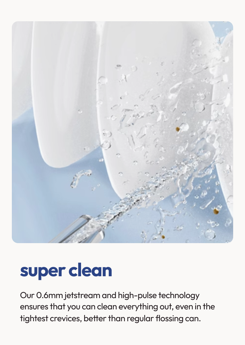 Stryv AcquaFloss | Cordless Water Flosser for Teeth & Tongue | 5 ...