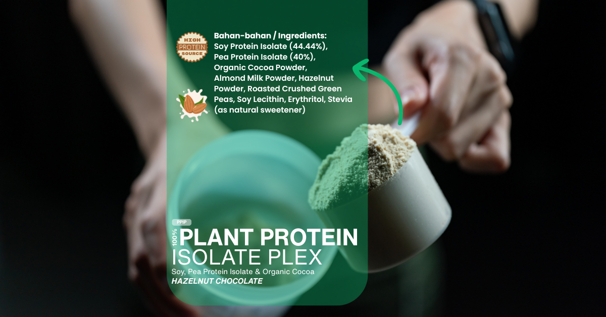 PPS PPIP 100% Plant Protein Isolate Plex | Hazelnut Chocolate | 450g ...
