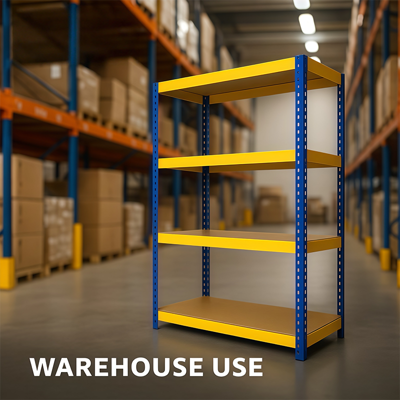 Adjustable Durable Metal Rack Boltless Shelving Iron Storage Rack Shelf ...