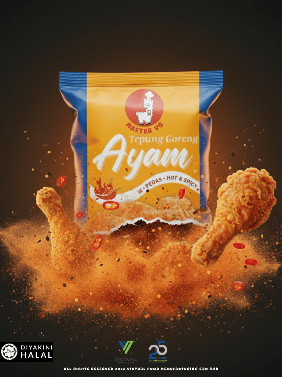 Master VG Tepung Ayam Goreng (Fried Chicken Flour) 1KG/PKT | Shopee ...