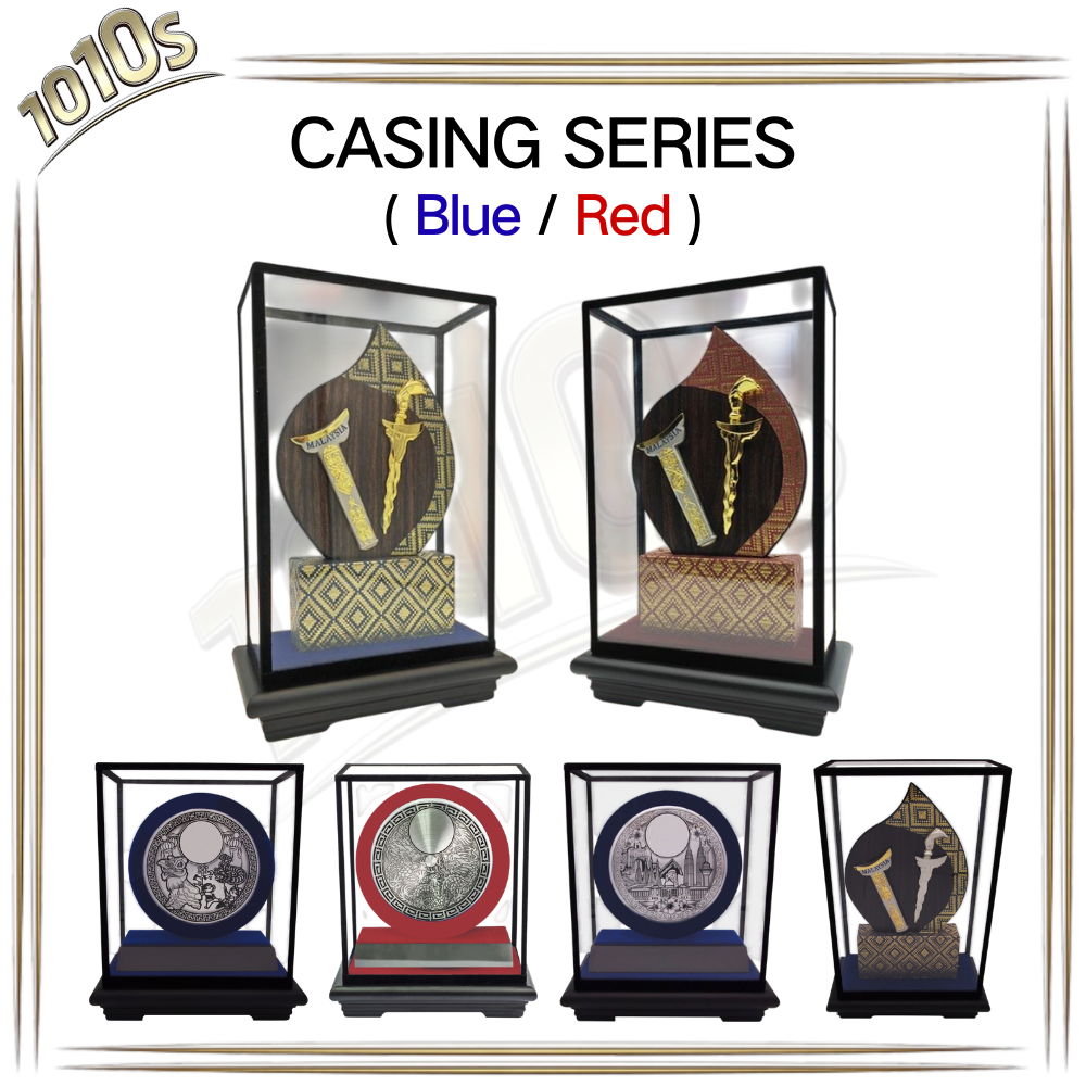 W5 Casing trophy/Plaque Award Anugerah Keris/Traditional/ Velvet ...