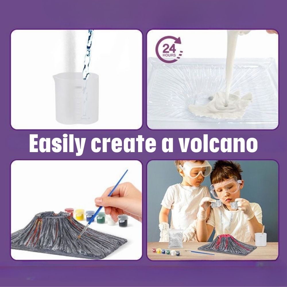 Science Experiment Kit 14 IN 1 Chemistry Volcano Eruption Sains ...