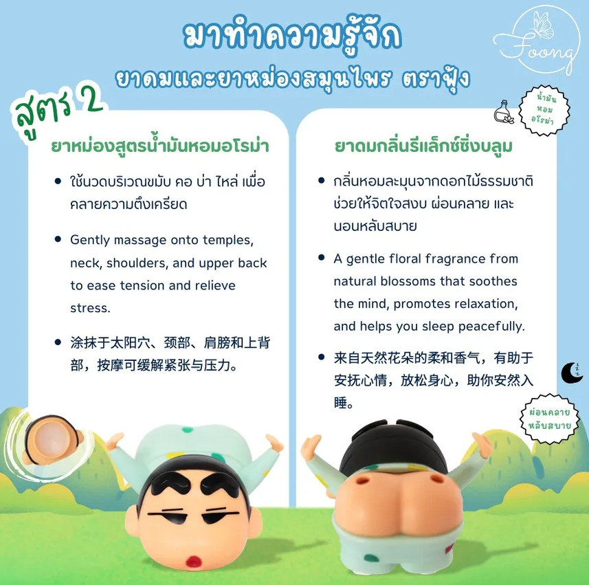 Foong Crayon Shin Chan 2 in 1 Balm & Inhaler | Shopee Malaysia