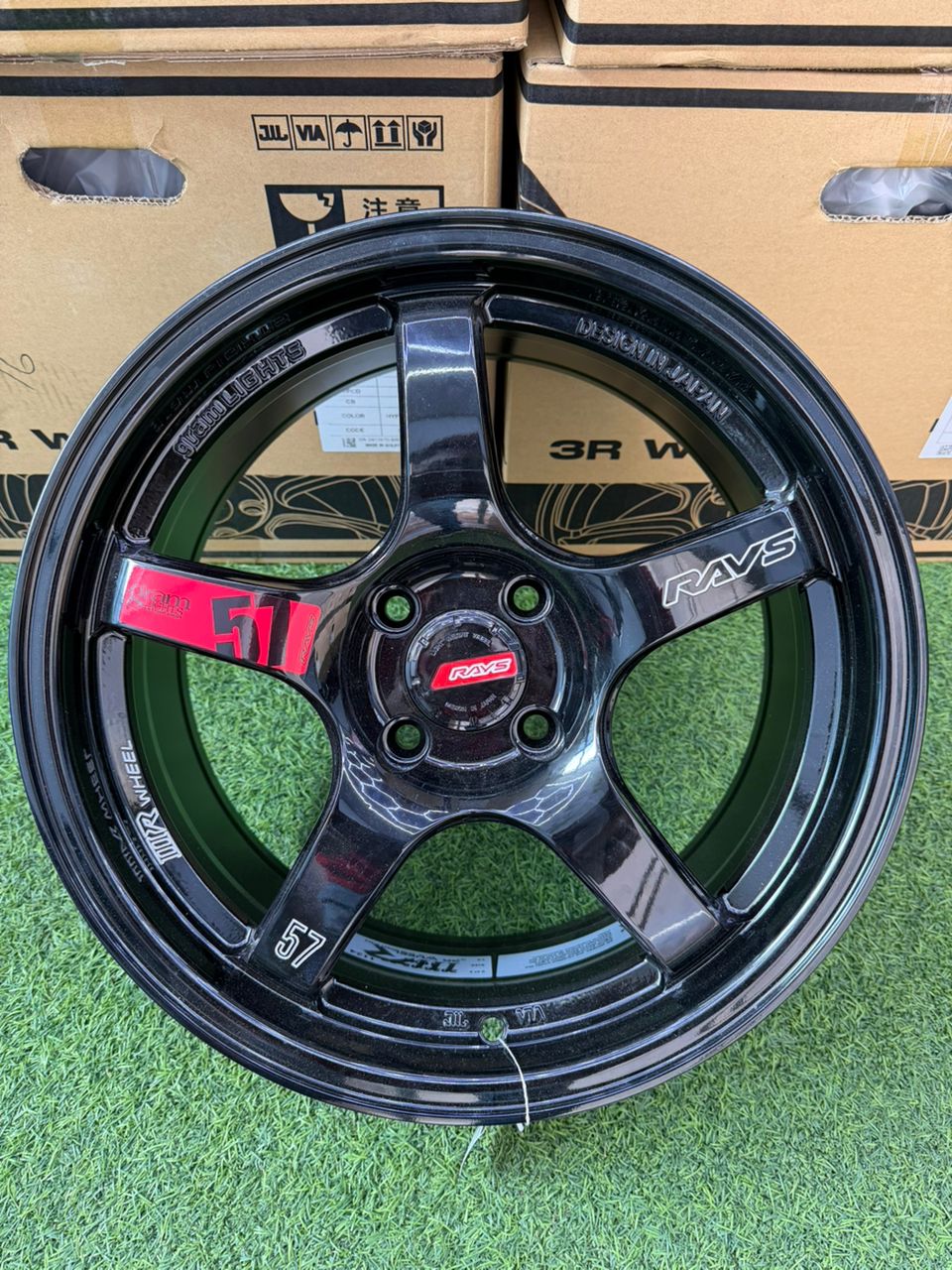 RAYS 57CR 3R WHEEL FLOWFORMING LIGTH WEIGHT WHEEL STRONGER MODERN ...