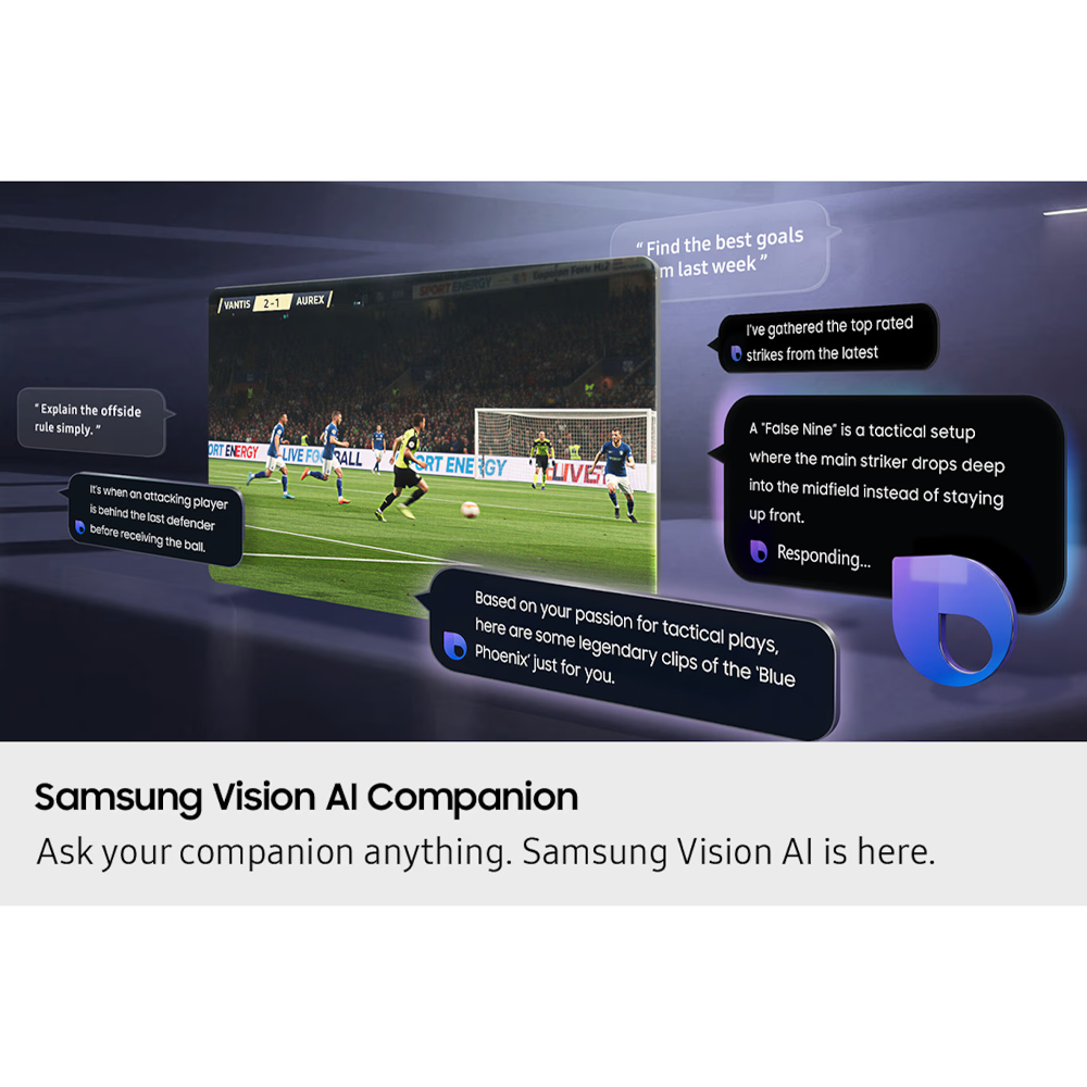 Samsung Neo QLED QN80H 4K Samsung Vision AI Smart TV (2026) | Shopee ...