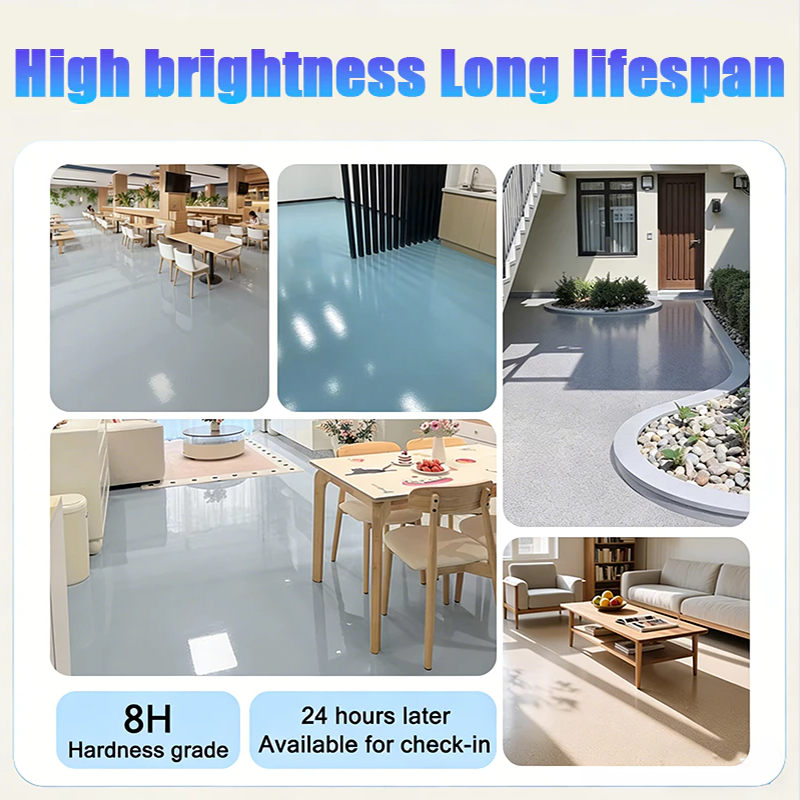 【Instant Delivery】epoxy floor paint waterproof Heat resistant cat ...