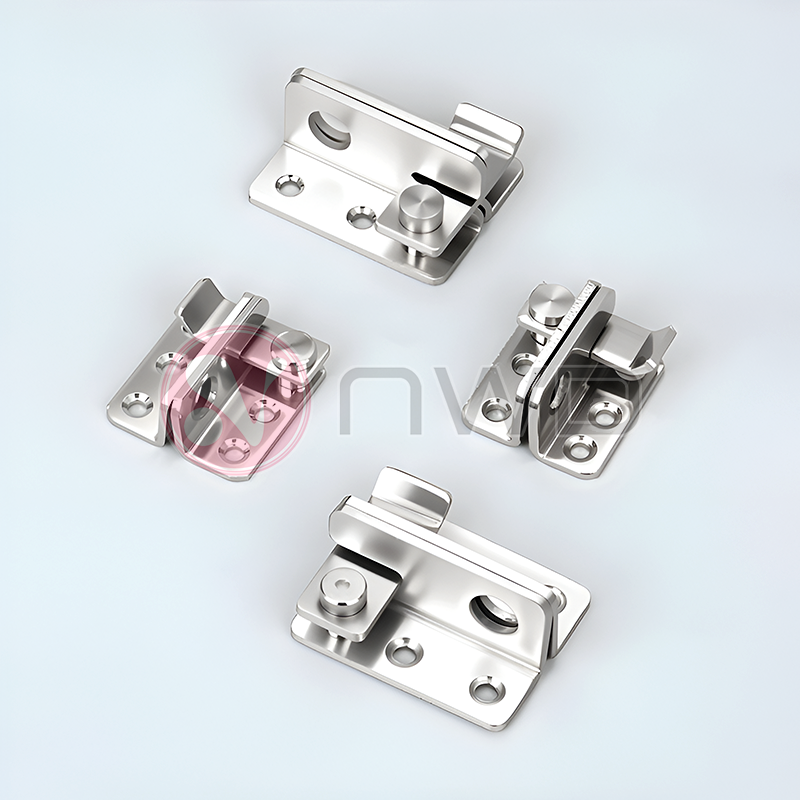 𝗦𝗧𝗥𝗢𝗡𝗚 𝗚𝗨𝗔𝗥𝗗 》 Stainless Steel Swivel Bolt Sliding Door Lock Latch Slug ...