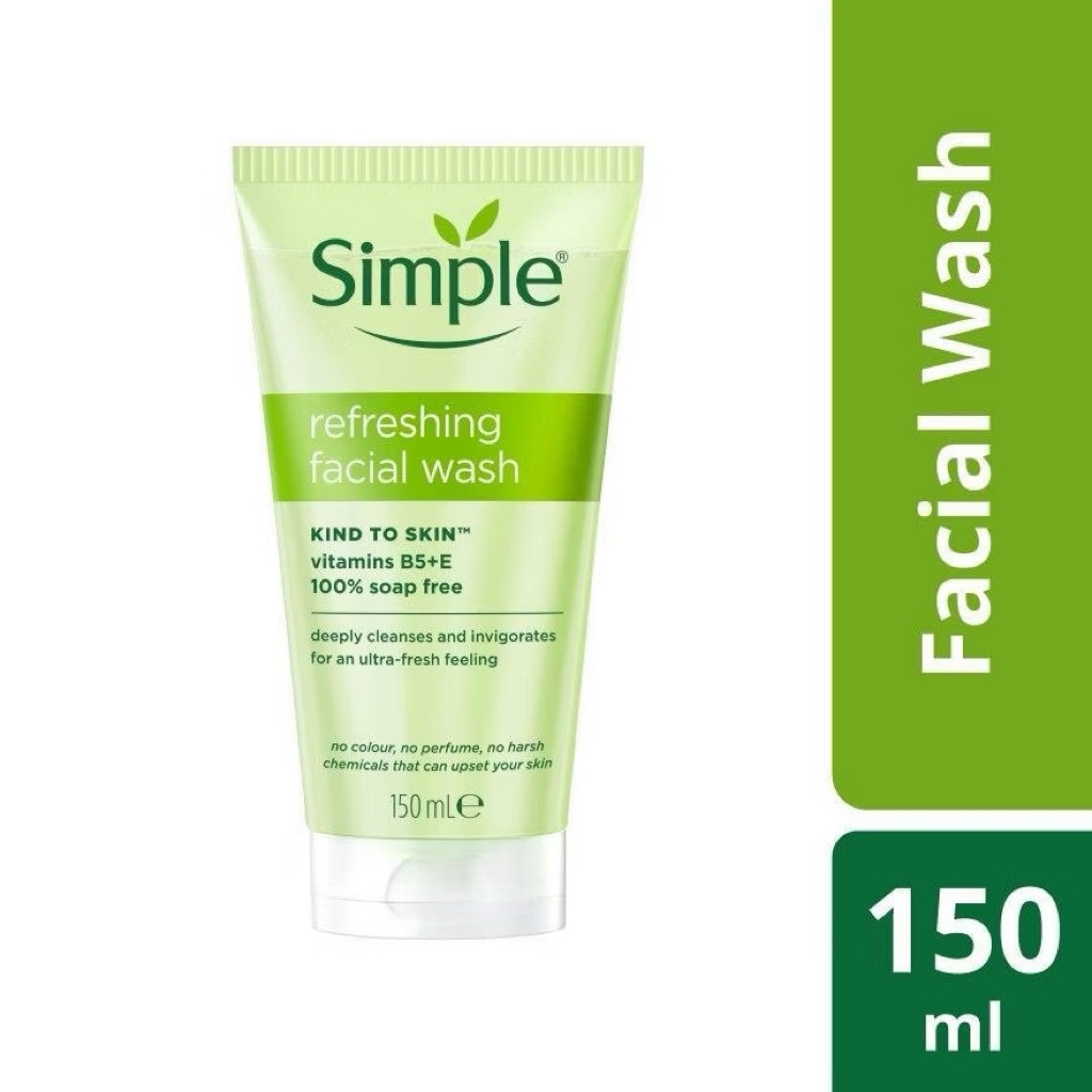 Simple Skincare SIMPLE Kind to Skin Refreshing Facial Wash Gel 150ml ...