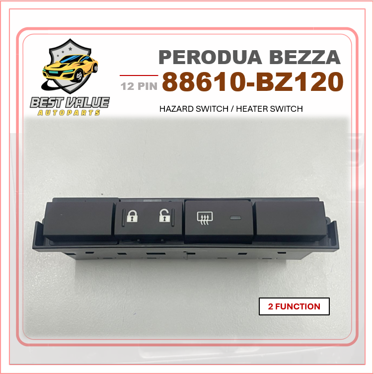 PERODUA BEZZA ALL MODEL CENTER SWITCH HEATER SWITCH DOOR KEY LOCK ...