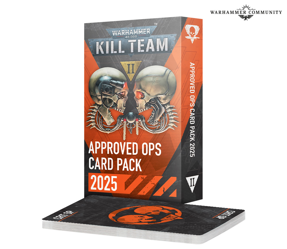 Kill Team: Approved Ops Card Pack 2025 - Warhammer 40,000 | Shopee Malaysia