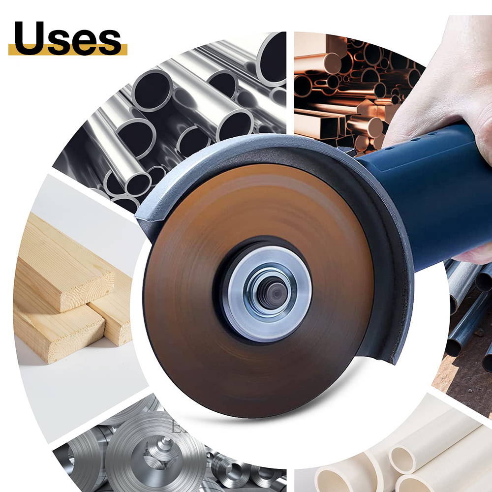100 PCS Diamond Saw Blade Metal Cutting Disc For Brazing Iron Rebar ...