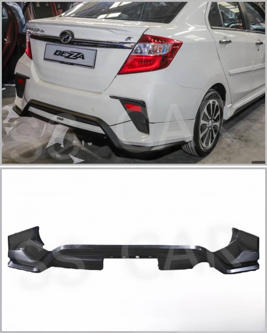 PERODUA BEZZA 2020 GEAR UP - GU - FRONT SKIRT - REAR SKIRT - REAR SKIRT ...