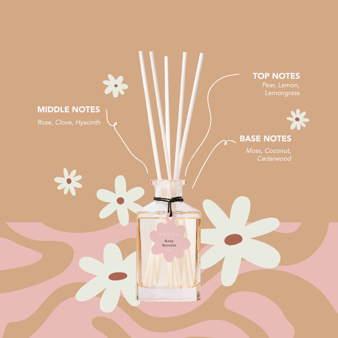 [ONLINE EXCLUSIVE] HOOGA Scentful Reed Diffuser 180ml | Shopee Malaysia