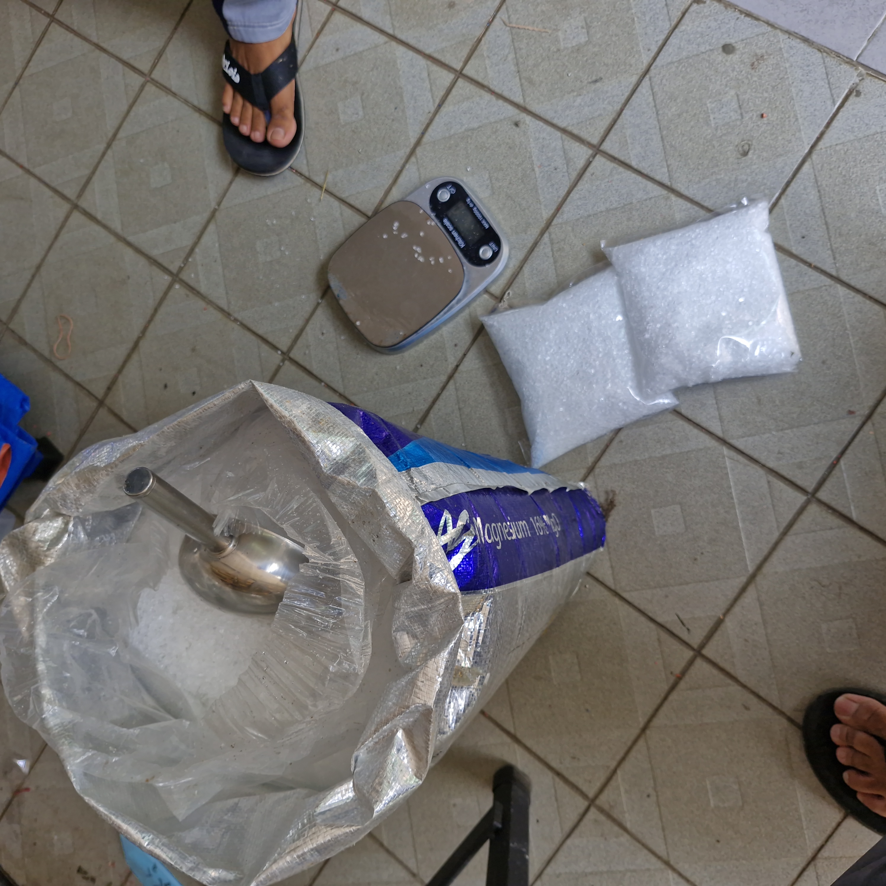 Epsom Salt Magnesium sulphate 500g/1KG pertanian menyuburkan daun bunga ...