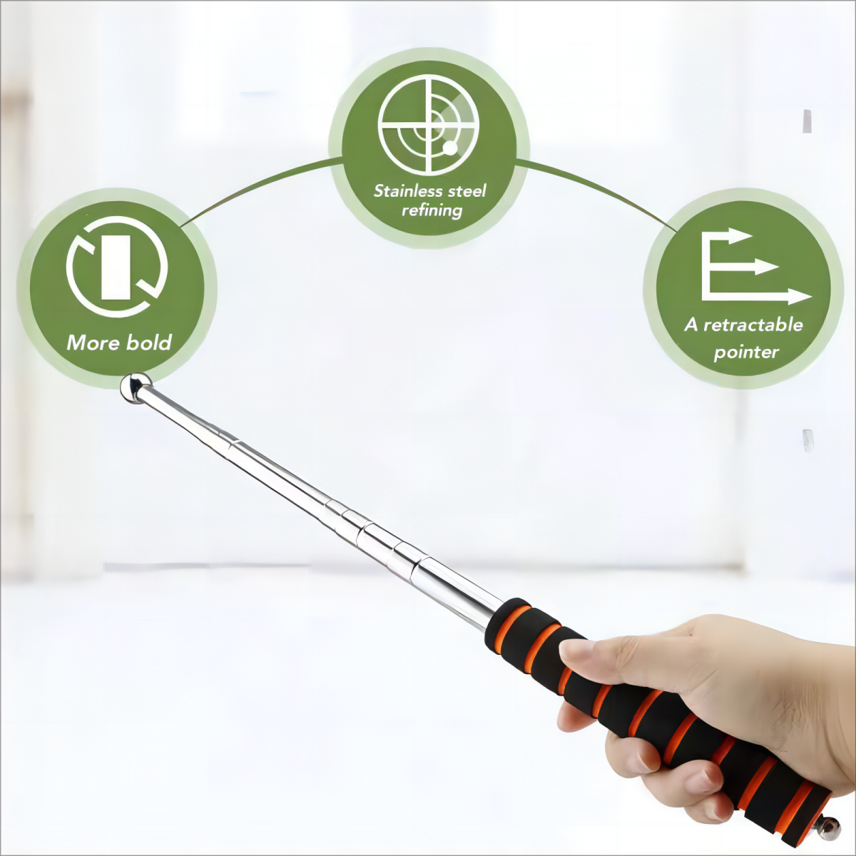 Checker Hammer Extendable Tapping Rod Tile Checker Hollow Wall Hammer ...