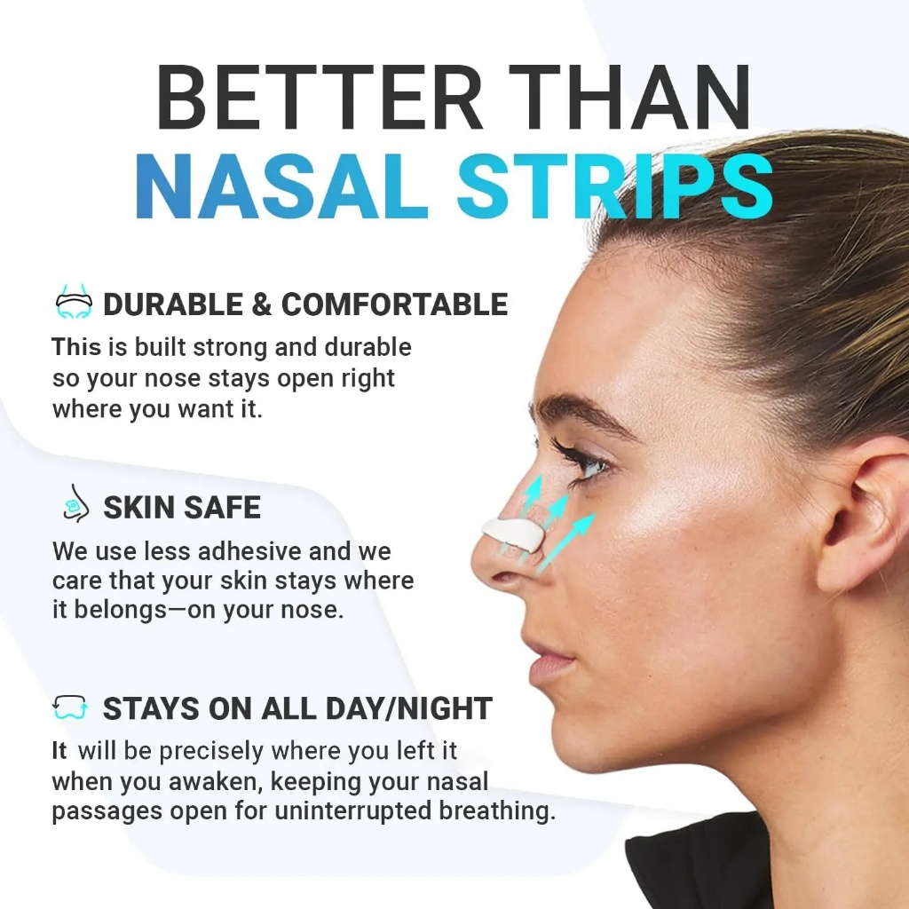 Sport Nasal Dilator Sleep Nasal Breathing Dilators Nose Breathe Strips ...