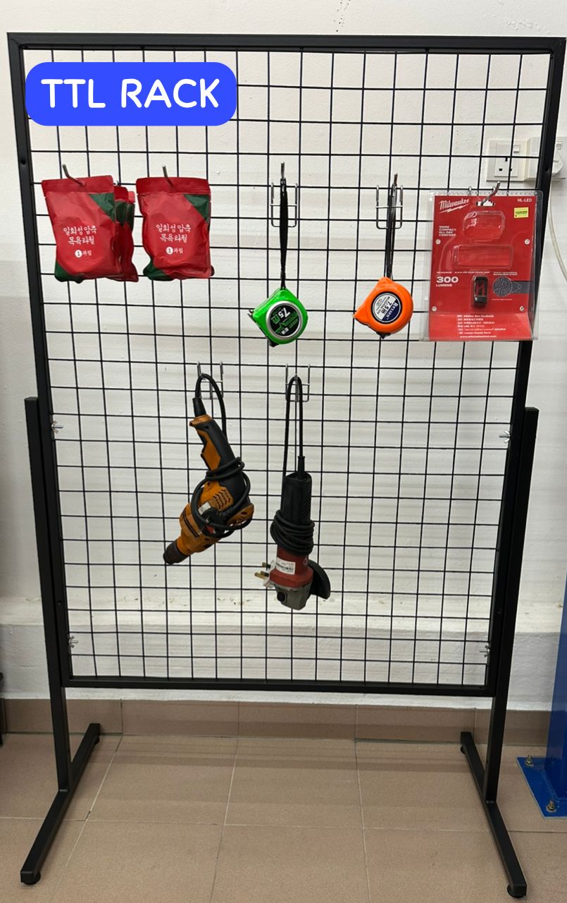 TTL RACK SARAWAK(WIRE MESH) Wire Display Netting Frame Multifunctional ...