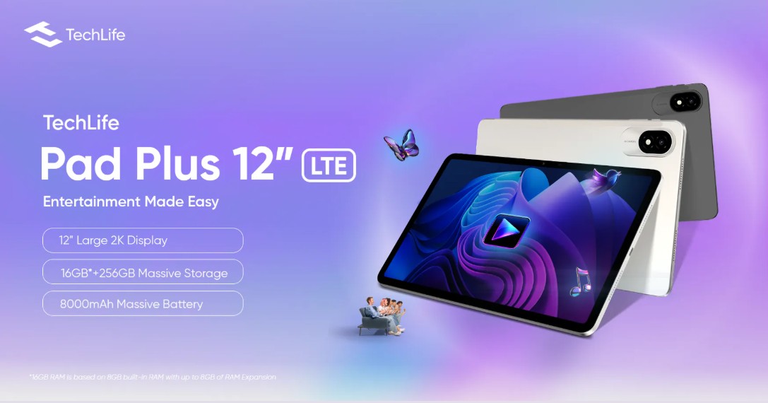 Techlife Pad Plus 12