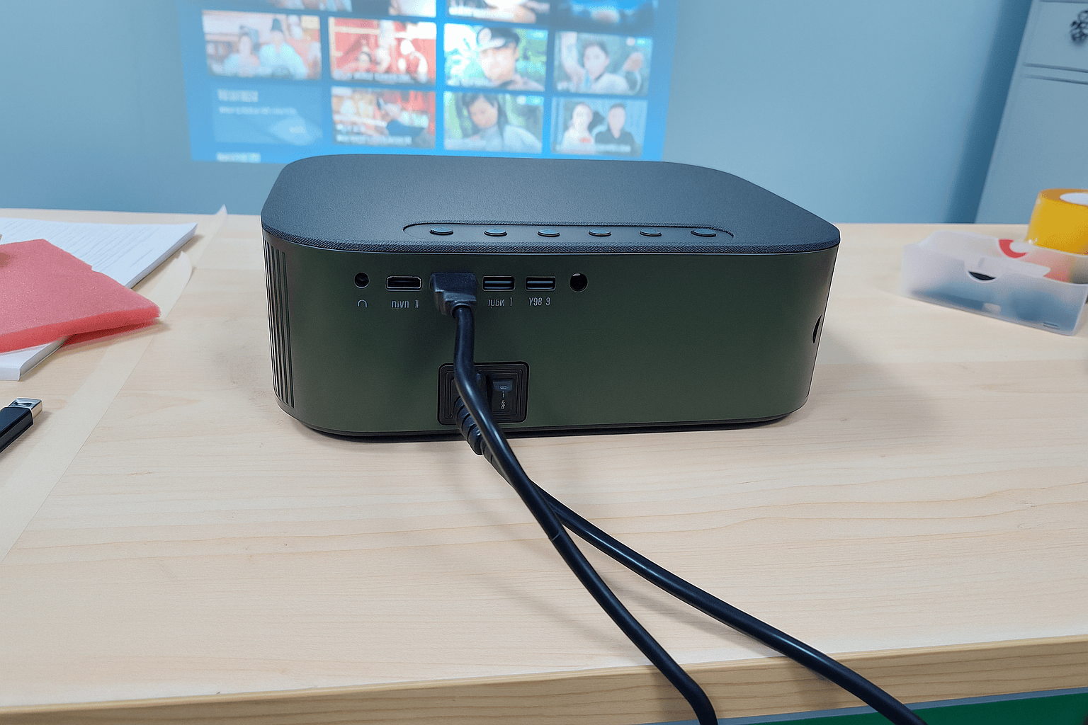 HANSEMAN 1080P 4K Portable Video Smart Android Projector | Shopee Malaysia