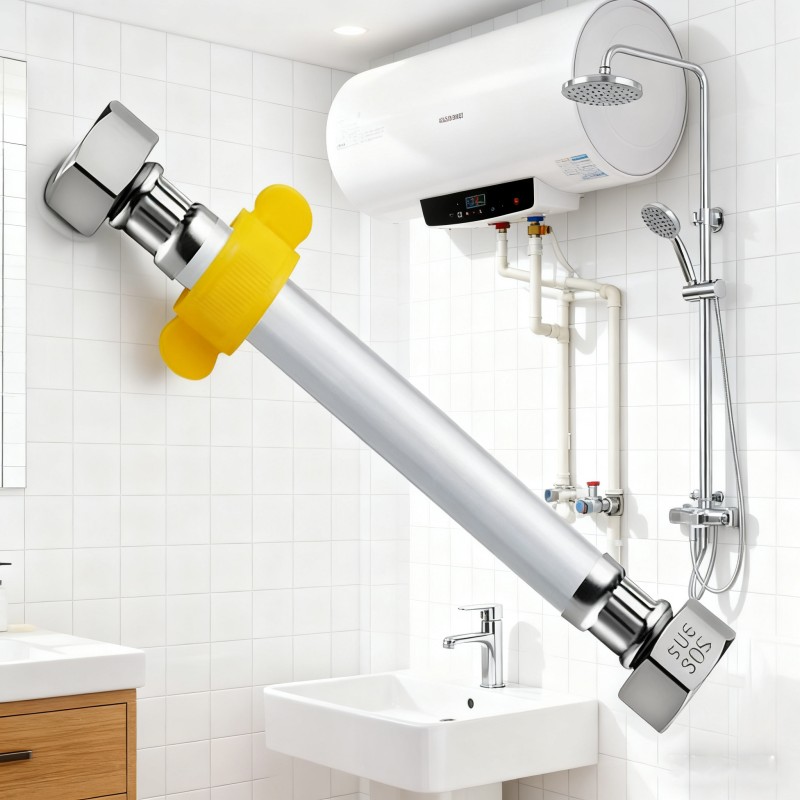 40/60/80cm Universal Anti-Explosion Shower Water Heater PVC Explosion ...