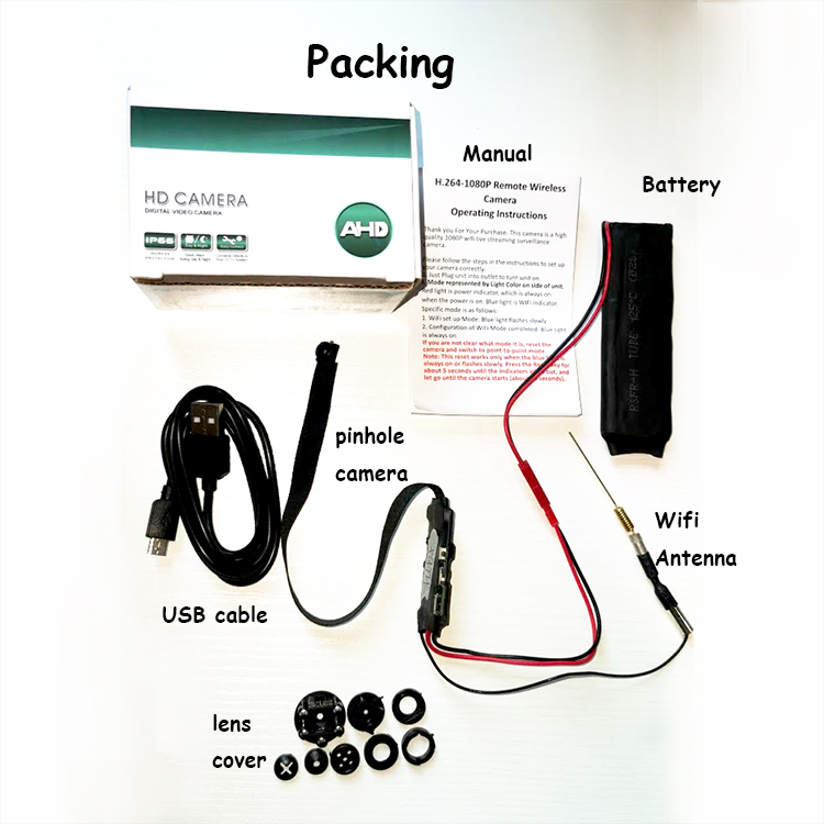 Mini Pinhole Live View Portable Micro Wireless HD Wifi Hidden Motion ...