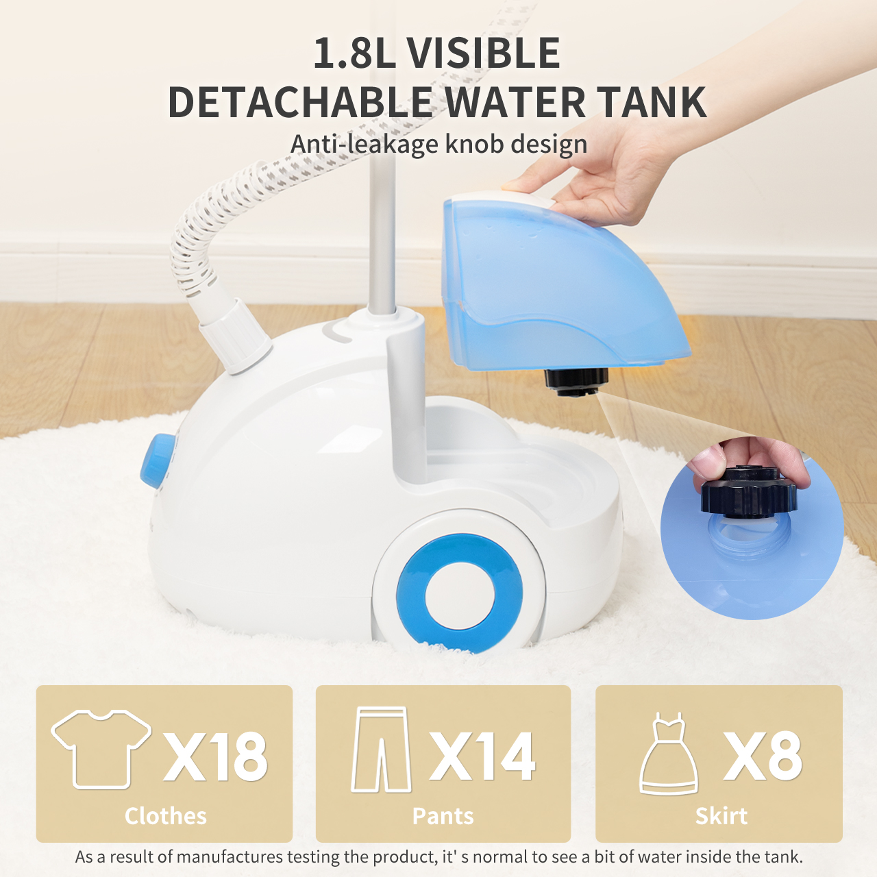 Simplus Iron Steam Garment Steamer 2000W 11-Iron Mode Stainless Steel ...