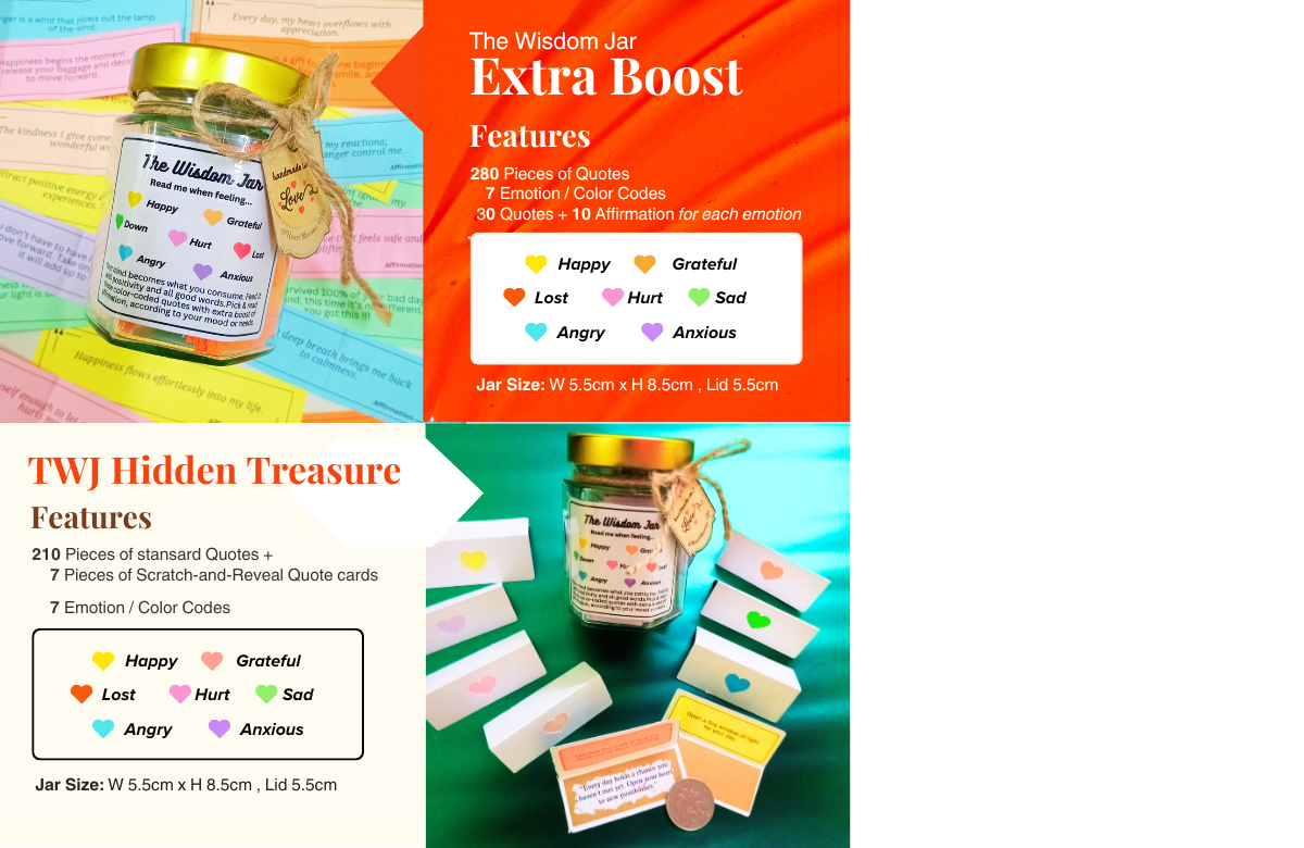 Personalized Gift The Wisdom Jar - Color Coded 120 to 280 Quotes ...