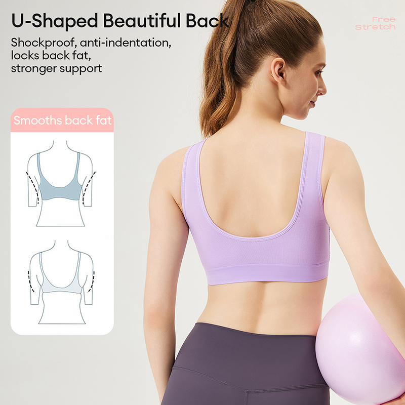 Sport BraBaju Dalam Wanita Bra Soft Breathable Push Up Anti Sagging ...