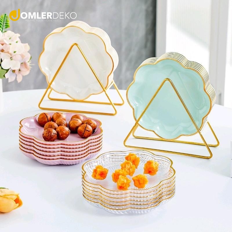 Pinggan Dessert Mini Aesthetic | Pinggan Kecil Snek Plastik Acrylic ...