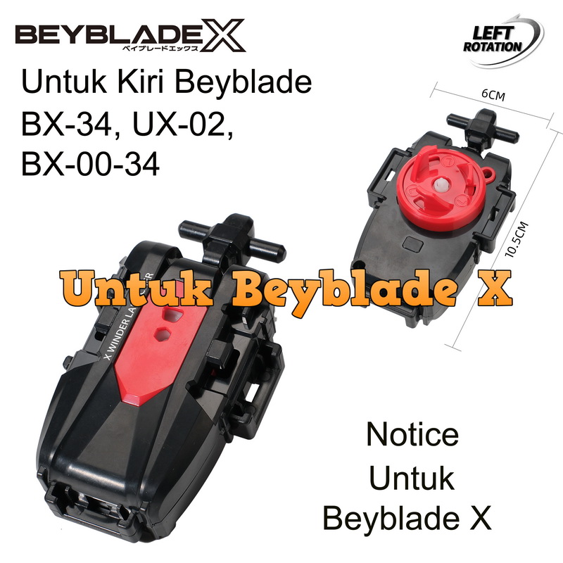 Beyblade X Launcher Ripcord String Grip Starter Handle Led Flashlight ...