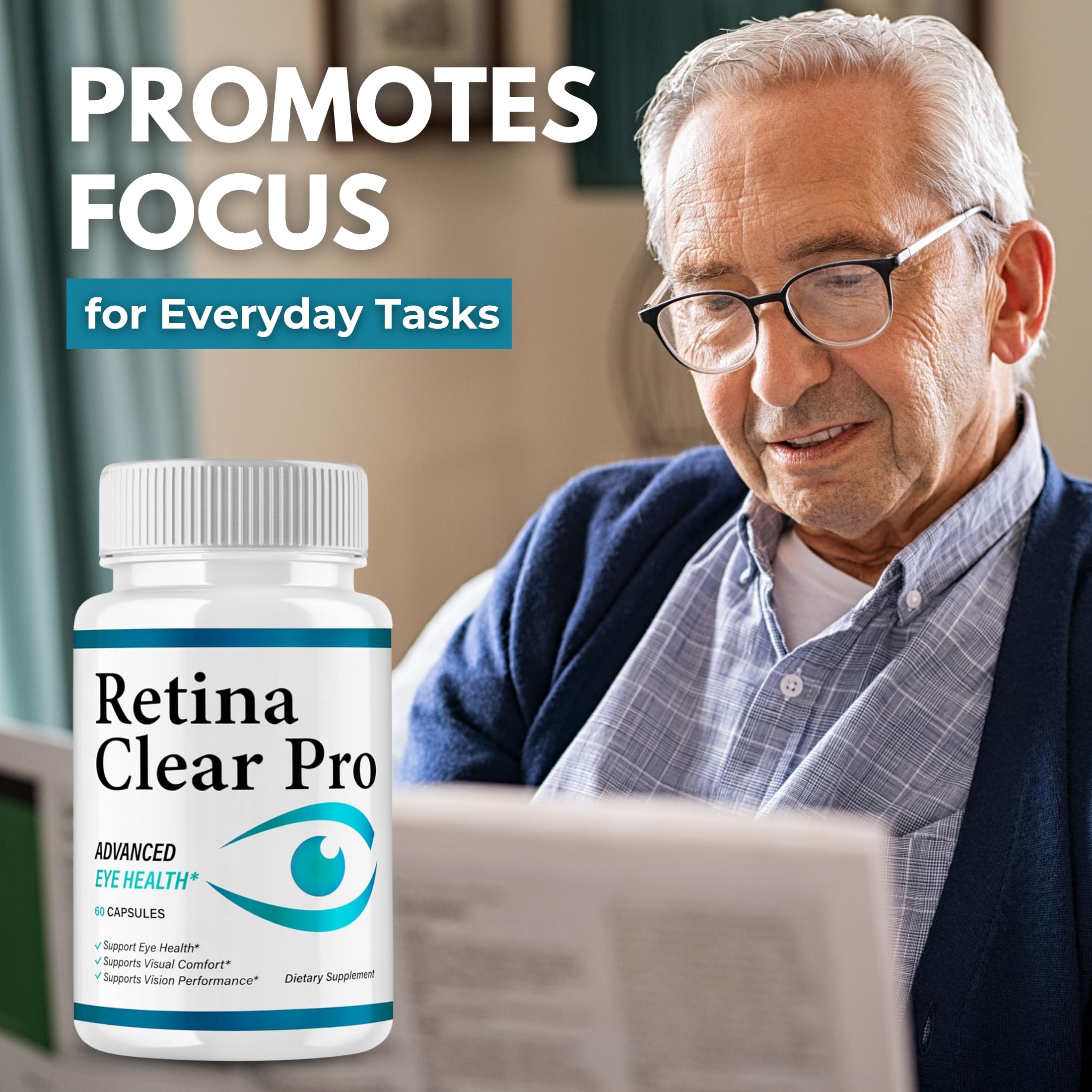 Original Retina Clear Pro Advanced Capsules | Premium Formula, Natural ...