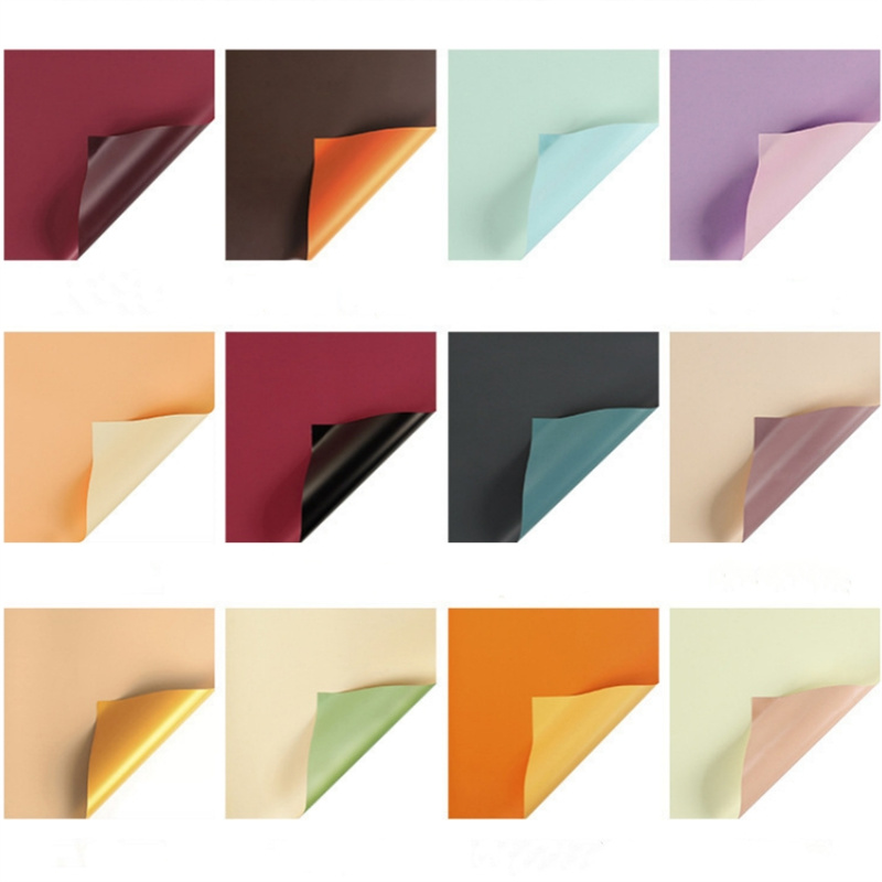 20 PCS Flower Wrapping Paper 2 TONE florist matte flower wrapper Kertas ...
