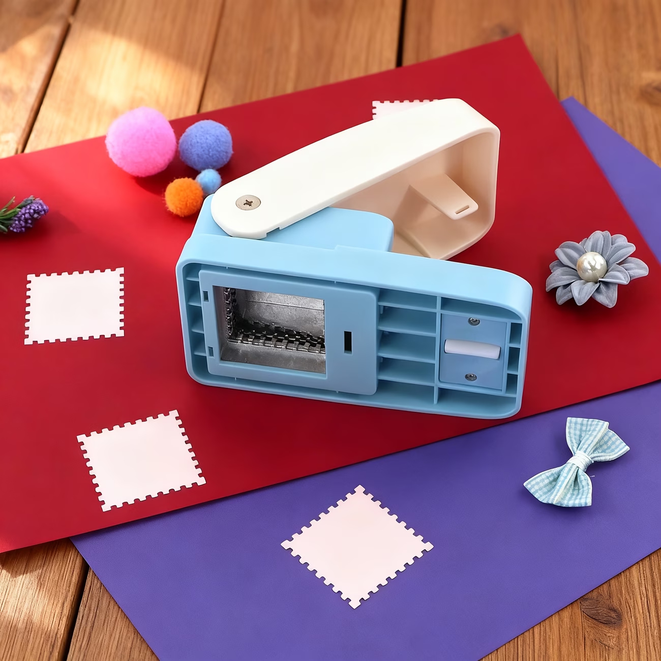 Creative Stamp Square Border DIY Craft Puncher Journal Decorative ...